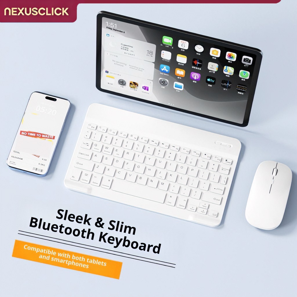 Pc Gaming Xiaomi - NexusClick 블루투스 키보드 및 마우스(iPad Xiaomi