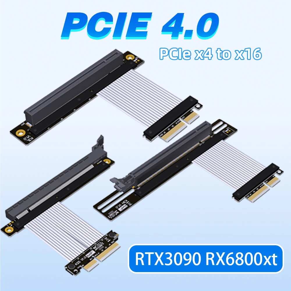 Pcie Riser Cable - PCI Express 4.0 X4 - X16