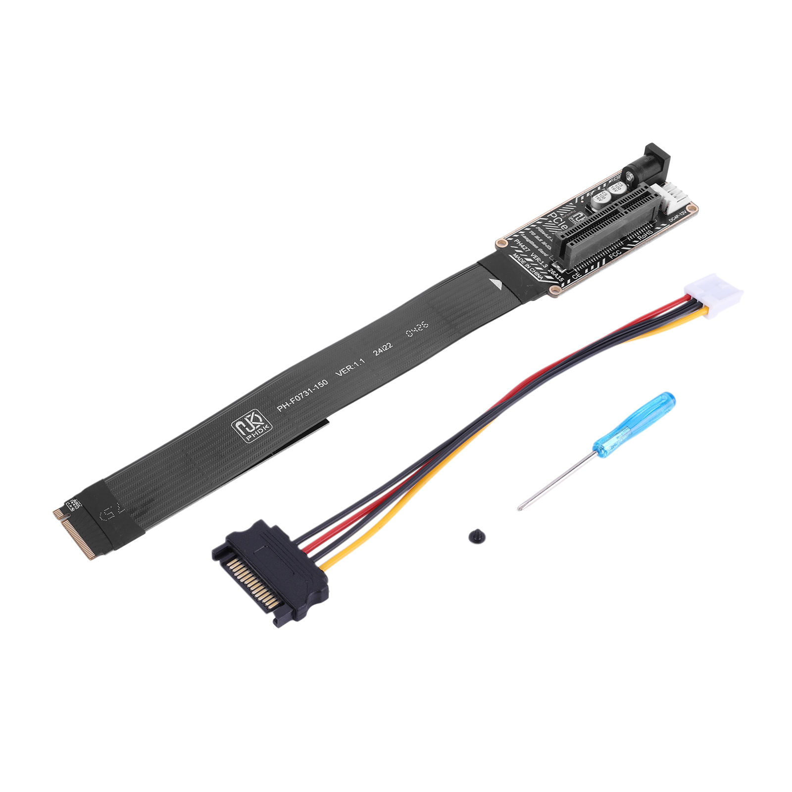 Pcie Riser Cable - PCIe 4.0 X4 외부 GPU 확장