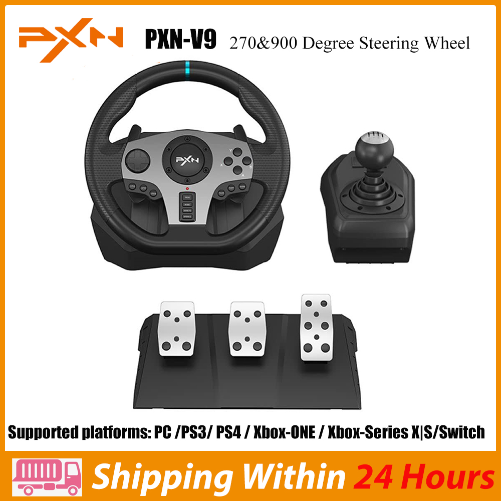 Pc Gaming Xgear - PXN V9 Volante PC 스티어링 휠