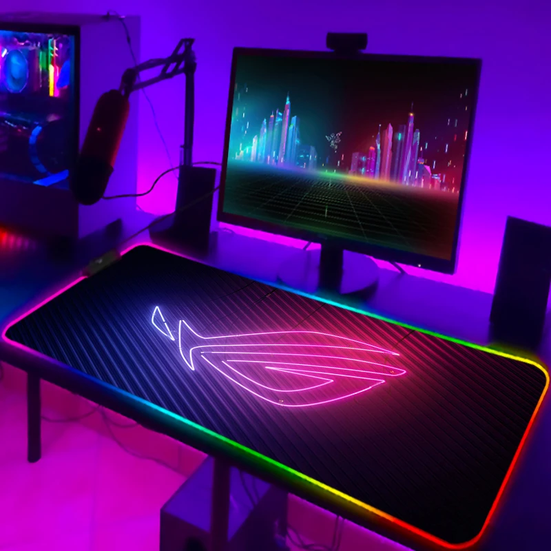 Rgb Keyboard Wrist Rest - RGB 마우스 패드 쿨 ROG 마우스