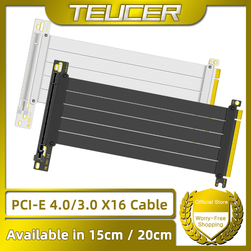 Pcie Riser Cable - TEUCER PCI-E 4.0 X16 라이저 케이블