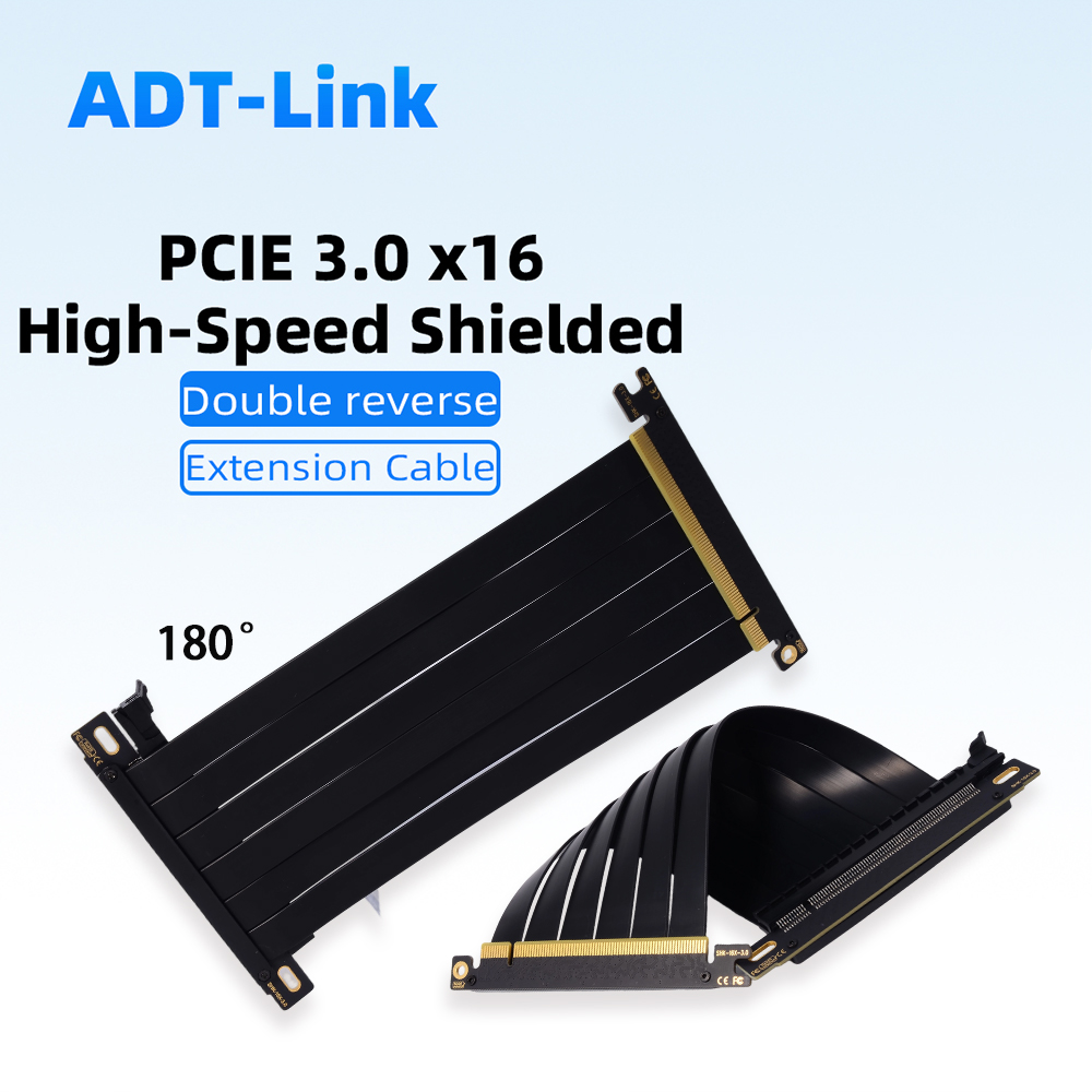 Pcie Riser Cable - PCIE 3.0 X16 라이저 케이블 더블