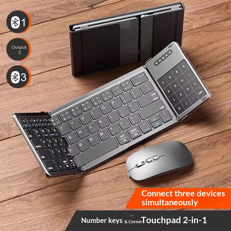 Wireless Gaming Mouse - Mengzu Tri Fold 무선 블루투스 키보드(숫자