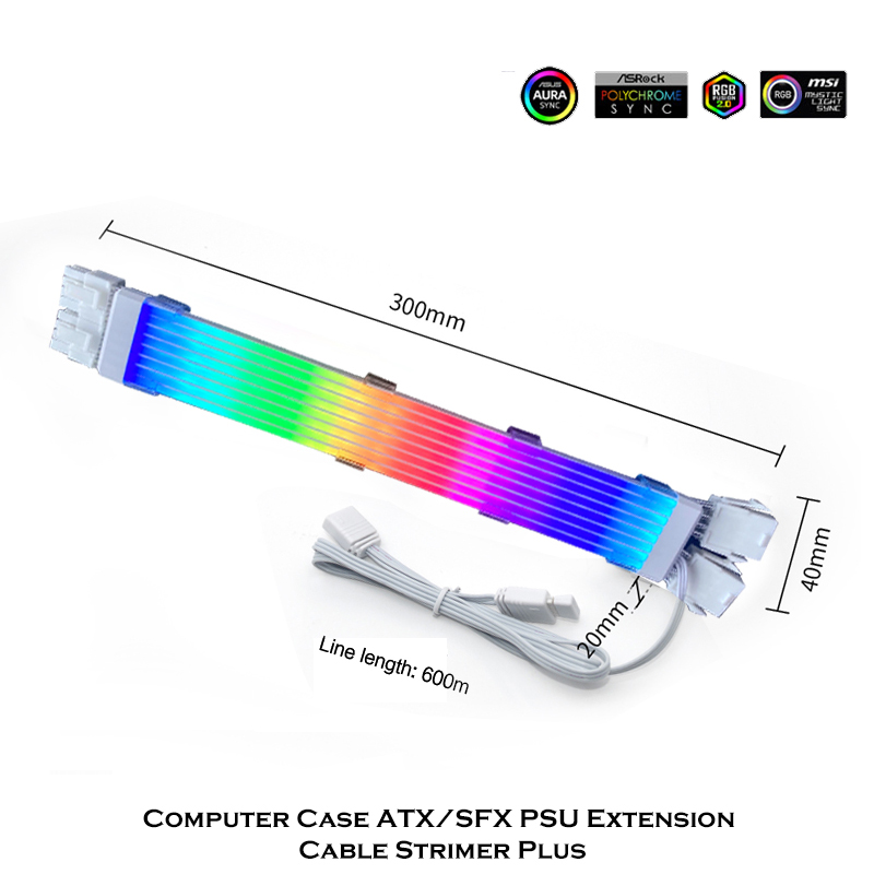 PSU 연장 케이블 RGB Strimer Plus Li - Pc Gaming Lian Li 리뷰 및 가격