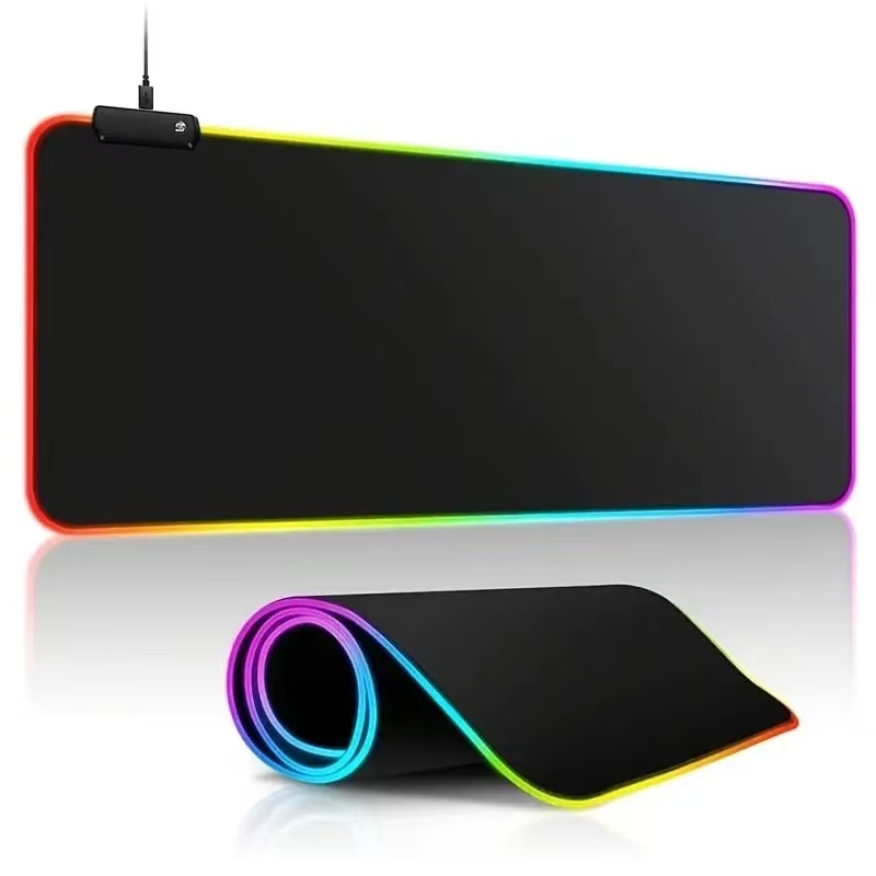 LED 라이트 마우스 패드 RGB 키보드 커버 데스크  - Rgb Keyboard Wrist Rest 리뷰 및 가격