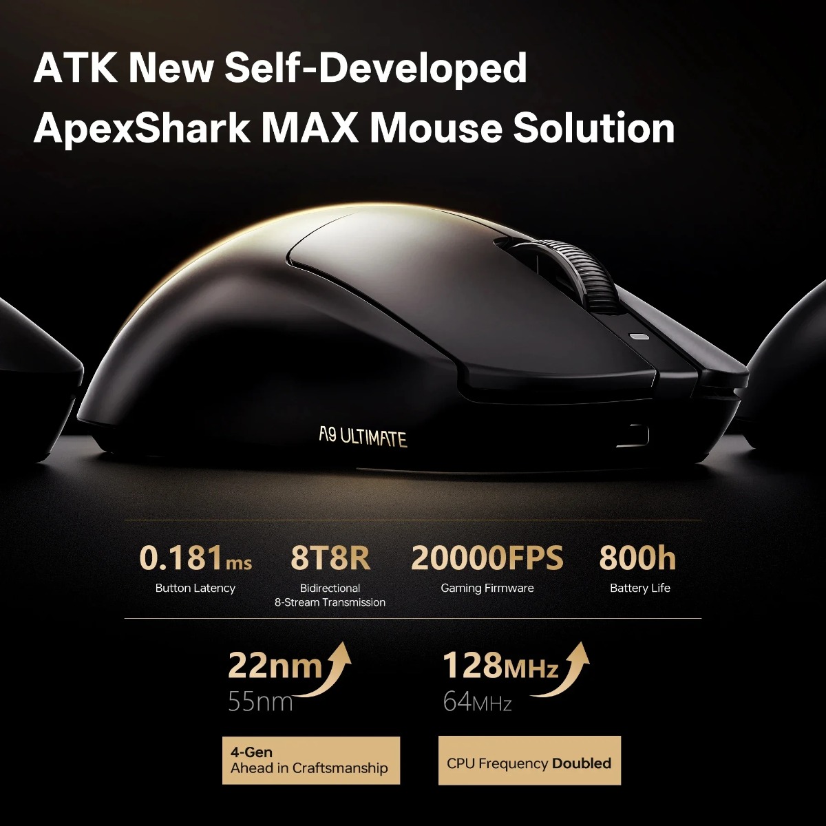 ATK 게이밍 마우스 DragonFly A9 Ultim - Wireless Gaming Mouse 리뷰 및 가격
