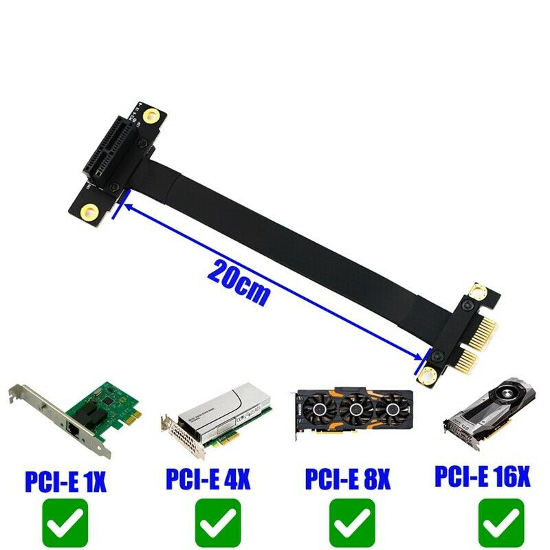 90도 PCI-E PCI 익스프레스 1X 슬롯 라이저  - Pcie Riser Cable 리뷰 및 가격