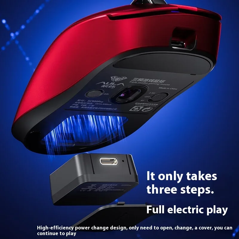 AULA SC900 마우스 마우스 Paw3950 트라이 - Wireless Gaming Mouse 리뷰 및 가격